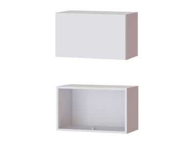 Кухонный шкаф верхний 600х360 Плейона (белый) Кухонный шкаф верхний 600х360 Плейона (белый)