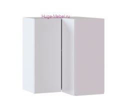 Кухонный шкаф верхний угловой 600 Плейона (белый)