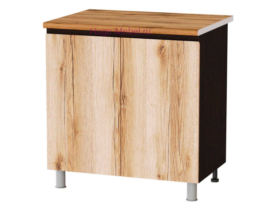 Кухонный шкаф нижний 800 Плейона (венге/дуб делано)