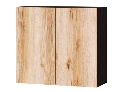 Кухонный шкаф верхний 800 Плейона (венге/дуб делано)