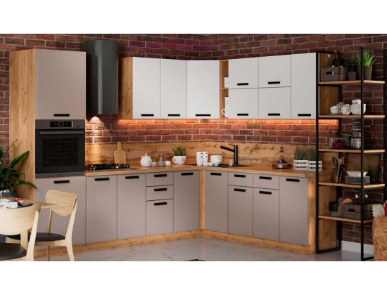 Угловая кухня 280х220 "Призма"