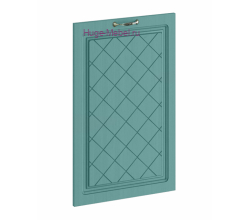 Кухонный фасад Ф-261 дуб бирюза (Модена)