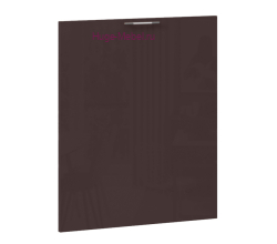 Кухонный фасад Ф-261 шоколад глянец (Ксения)