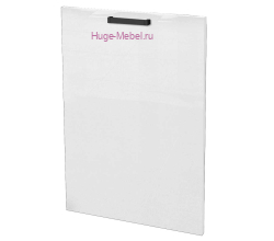 Фасад для посудомоечной машины 450 мм Ф-100 белый бриллиант (Пасаденна)