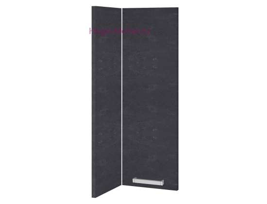 Кухонный фасад Ф-128 бетон графит (Бетон)