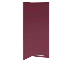 Кухонный фасад Ф-228 бордо глянец (Ксения)