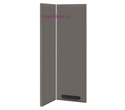 Кухонный фасад Ф-128 асфальт суперматовый (Призма)