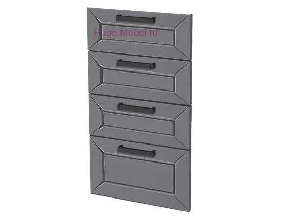 Кухонный фасад Ф-24 холст вулкан (Альфа)