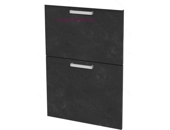 Кухонный фасад Ф-22 бетон графит (Бетон)