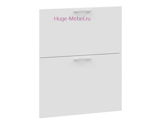 Кухонный фасад Ф-22 софт вайт (Катрин)