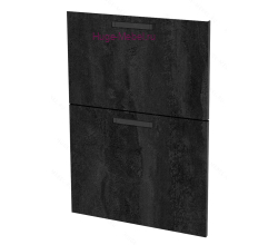 Кухонный фасад Ф-22 угольный камень (Пасаденна)