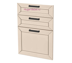 Кухонный фасад Ф-43 холст брюле (Альфа)