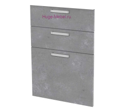 Кухонный фасад Ф-23 бетон темный (Бетон)