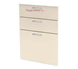 Кухонный фасад Ф-23 ваниль глянец (Ксения)