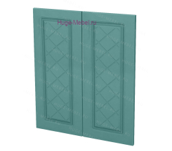 Кухонный фасад Ф-240 дуб бирюза (Модена)