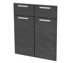 Кухонный фасад Ф-51-М бетон графит (Бетон)