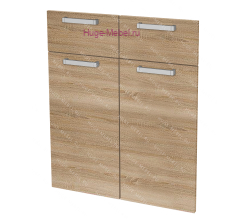 Кухонный фасад Ф-51-М дуб сонома (Бетон)