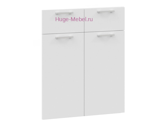 Кухонный фасад Ф-41-М софт вайт (Катрин)