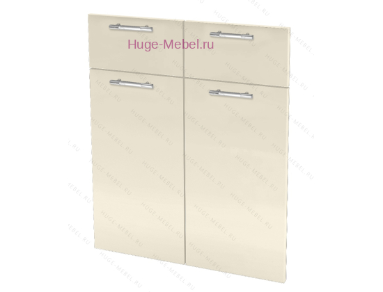 Кухонный фасад Ф-41-М ваниль глянец (Ксения)