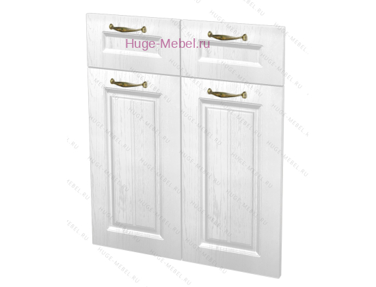 Кухонный фасад Ф-41-М Белый (Мария)
