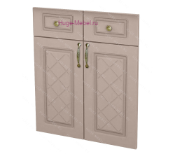 Кухонный фасад Ф-41-М Дуб Кофе (Модена)