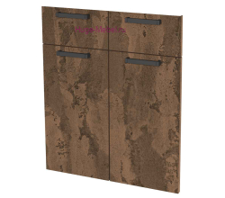 Кухонный фасад Ф-51-М ржавый камень (Пасаденна)