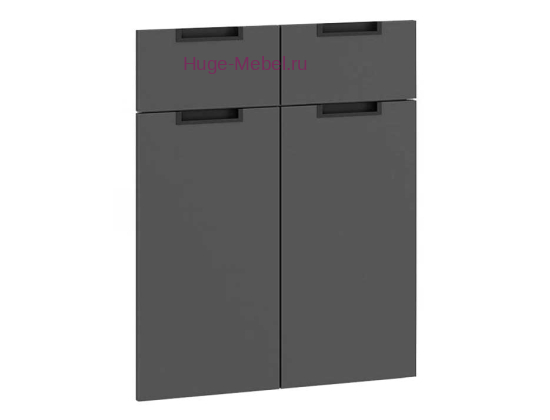 Кухонный фасад Ф-41-М холст вулкан (Сахара)