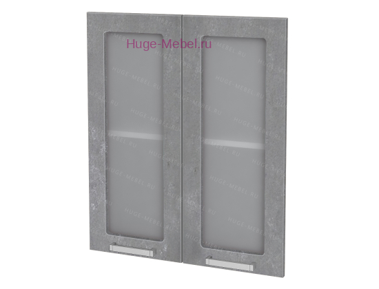 Кухонный фасад Ф-45 бетон темный (Бетон)