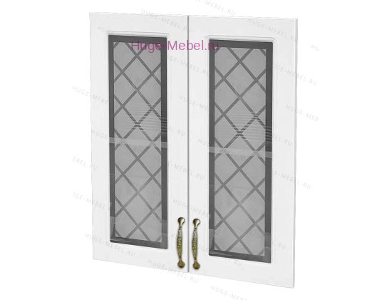 Кухонный фасад Ф-255 дуб белый (Модена)