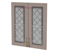 Кухонный фасад Ф-255 дуб кофе (Модена)