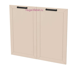 Кухонный фасад Ф-250 холст брюле (Альфа)