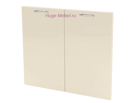 Кухонный фасад Ф-40 ваниль глянец (Ксения)