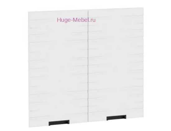 Кухонный фасад Ф-50 холст белый с фрезеровкой (Сахара)