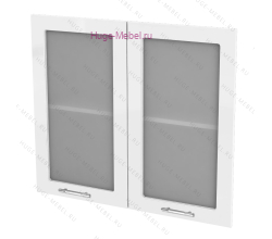 Кухонный фасад Ф-255 белый глянец (Ксения)