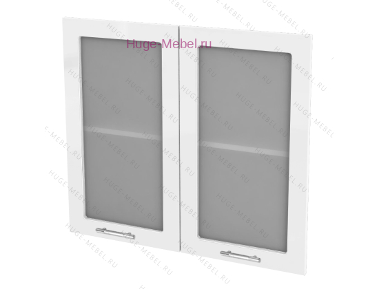 Кухонный фасад Ф-255 белый глянец (Ксения)