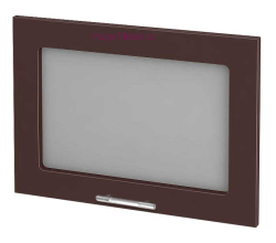 Кухонный фасад Ф-84 шоколад глянец (Ксения)