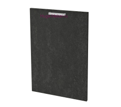 Фасад для посудомоечной машины 600 мм Ф-105 бетон черный (Бетон)