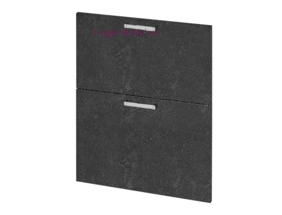 Кухня Бетон - Фасад Ф-42 Графит