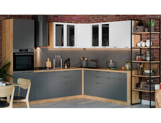 Угловая кухня 280х220 "Катрин"