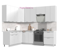 Высокая угловая кухня 260х180 "Катрин"