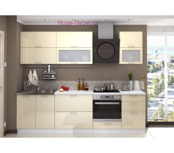 Кухня 2.7 метра "Ксения Ваниль"