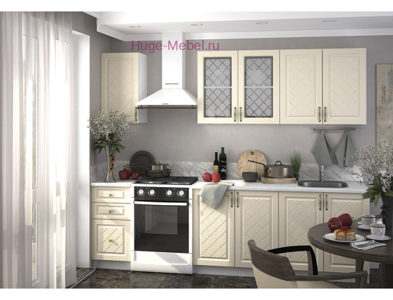 Кухня 2 метра "Модена ваниль"