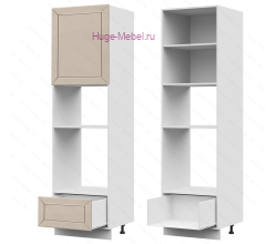 Пенал кухонный для встраиваемой техники 600 Альфа (брюле)