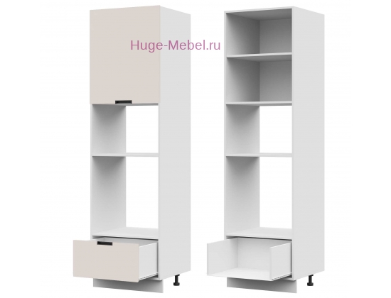 Пенал кухонный для встраиваемой техники 600 Сахара (мокко)