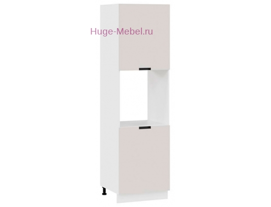 Пенал кухонный напольный с нишей 600 Сахара (мокко)