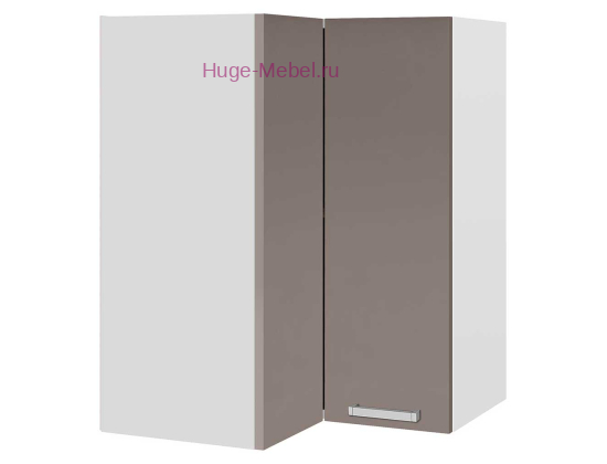 Угловой шкаф верхний прямой 600 Катрин (муссон)