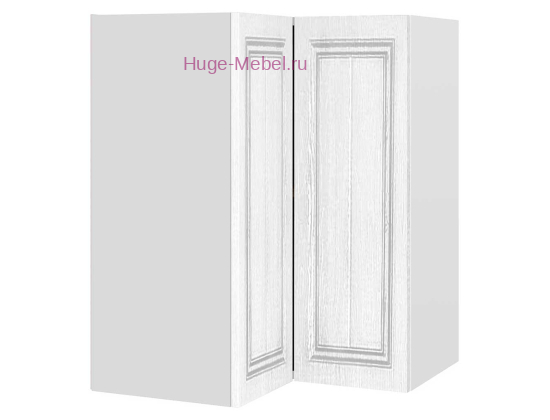 Угловой шкаф верхний прямой 600 Мария (белый)