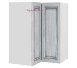 Угловой шкаф верхний прямой 600 Мария (сталь)