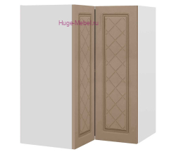 Угловой шкаф верхний прямой 600 Модена (дуб кофе)