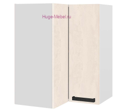 Угловой шкаф верхний прямой 600 Пасаденна (шелковый камень)